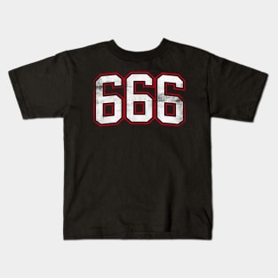 666 The Number of the Beast Kids T-Shirt